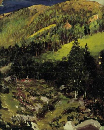 Chamonix von Nikolai Nikanorowitsch Dubowskoi, 1893.