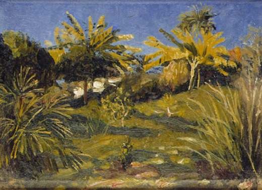 Palmen von Nikolai Nikanorowitsch Dubowskoi, 1910.